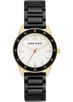 Anne Klein Ceramic 3658GPBK
