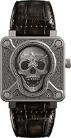 Bell&Ross BR 01 BR0192-SKULL-BURN