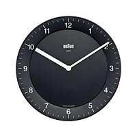 Braun Wall Clock BNC006BKBK