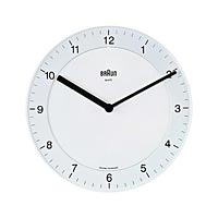Braun Wall Clock BNC006WHWH