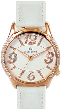 Часы Continental Leather Sophistication 0109-RG257WH