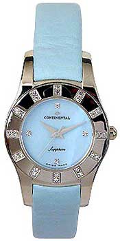 Часы Continental Leather Sophistication 9193-SS255BL