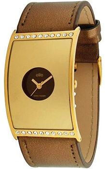 Часы Elite Leather Crystal E51492-105