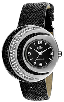 Часы Elite Leather Crystal E51722-203