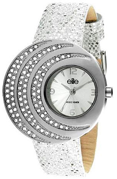Часы Elite Leather Crystal E51722-204