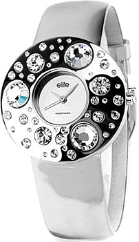 Часы Elite Leather Crystal E51772-204