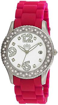Часы Elite Leather Crystal E52182S-215