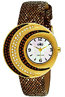 Elite Leather Crystal E51722G-105