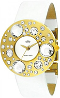 Elite Leather Crystal E51772G-101