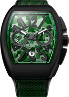 Franck Muller Vanguard Camouflage V_45_CC_DT_CAMOU-green
