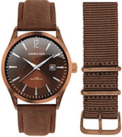 George Kini Gents Collection GK.41.1.1BR.3S.1.16.0