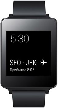 Часы LG G-WATCH W100.black-titan