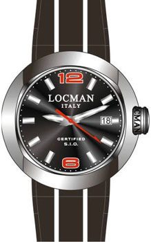 Часы Locman ONE 042200BKNRD0SIK-RS-K