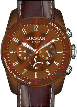 Часы Locman AVIATORE 0450BNBNFWRNPST