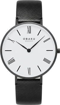 Часы Obaku Ultra Slim V283GXBWRZ-DIB