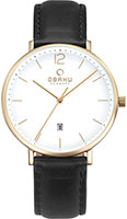 Obaku leather V181GDGWRB