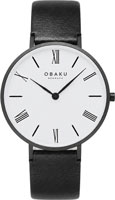 Obaku Ultra Slim V283GXBWRZ-DIB