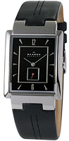 Skagen Leather Rectangular 324LSLB