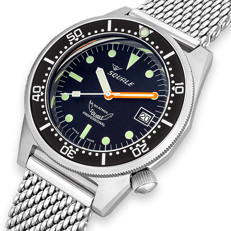 Squale 1521BKBL.ME20
