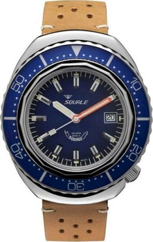 Часы Squale 2002 2002.SS.BL.BL.PTC