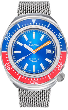 Часы Squale 2002 2002.SS.BLR.BL.ME22