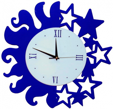 Часы W-Era Plastic cl176blue