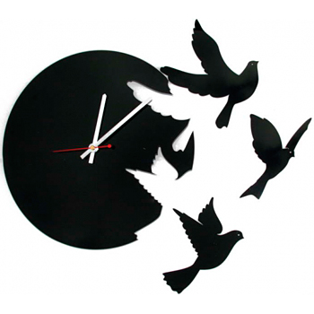 Часы W-Era Plastic cl191black