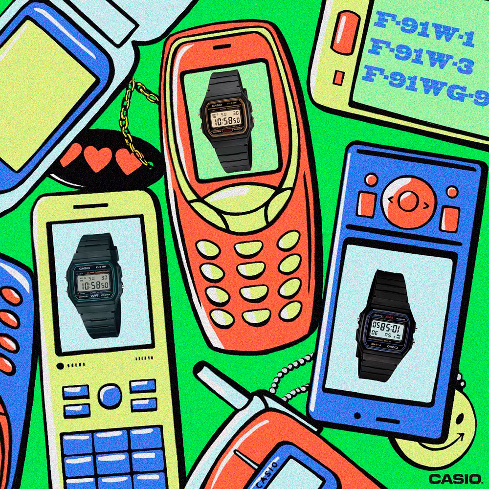 casio F-91WG-9