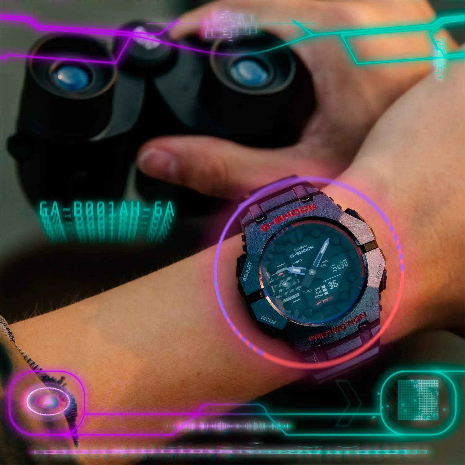 casio GA-B001AH-6A