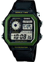 Casio Digital AE-1200WHB-1B