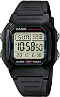 Casio Digital W-800H-1AVDF