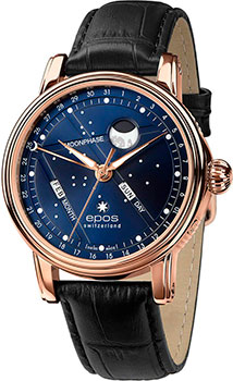 Часы Epos North Star 3439.322.24.16.25