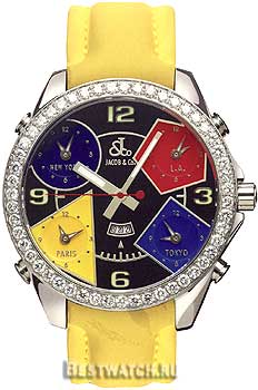 Часы Jacob&co The Five Time Zone JC11