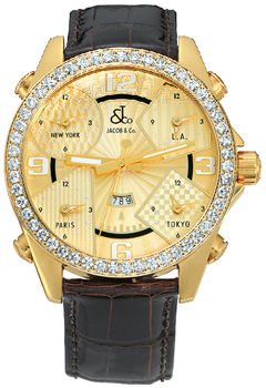 Часы Jacob&co The Five Time Zone JCM10