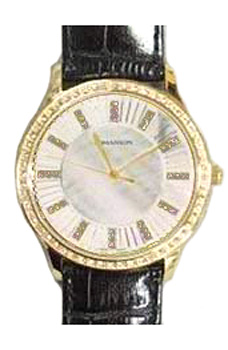 Часы Romanson Leather RL0384QLG(WH)