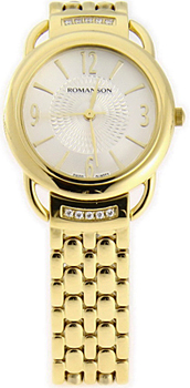Часы Romanson Lady Jewelry RM1220QLG(WH)