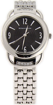 Часы Romanson Lady Jewelry RM1220QLW(BK)