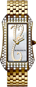 Часы Romanson Lady Jewelry RM7255QLG(WH)