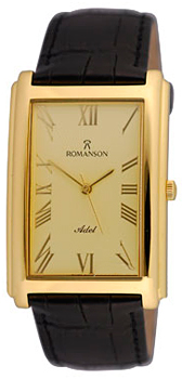 Часы Romanson Leather TL0110XG(GD)