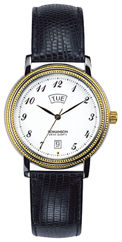 Часы Romanson Leather TL0159MC(WH)