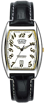 Часы Romanson Leather TL0225XC(WH)
