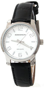 Часы Romanson Leather TL0334LW(WH)