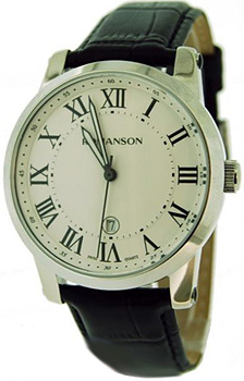 Часы Romanson Leather TL0334LW(WH)RIM