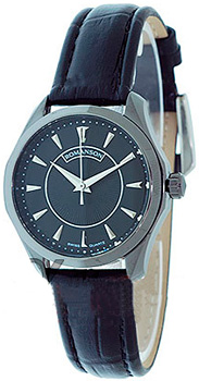 Часы Romanson Leather TL0337LB(BK)