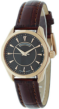 Часы Romanson Leather TL0337LR(BK)