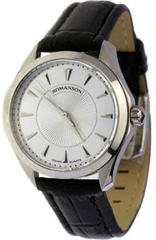 Часы Romanson Leather TL0337LW(WH)