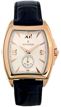 Часы Romanson Leather TL3598MR(WH)