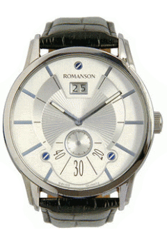 Часы Romanson Leather TL7264SMW(WH)