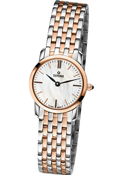Часы Titoni Slenderline TQ-42918-SRG-587