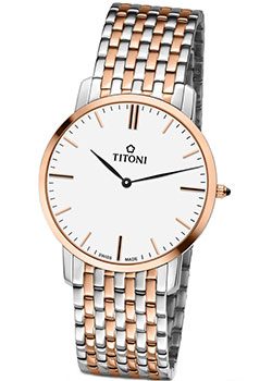 Часы Titoni Slenderline TQ-52918-SRG-583